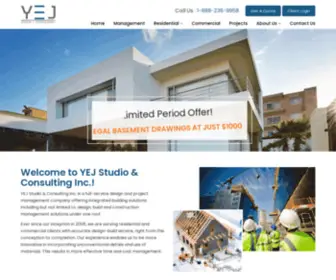 Yejstudio.com(Y.E.J Studio & Consulting Inc) Screenshot