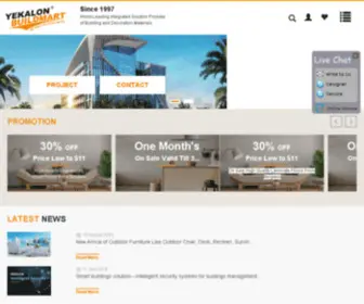 Yekalon.com(Yekalon Industry Inc) Screenshot
