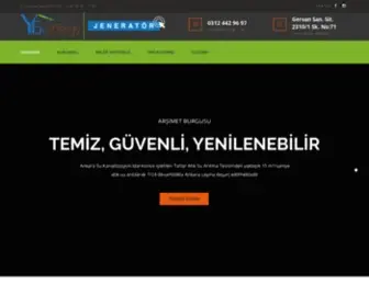 Yekenergy.com(Kurumsal Web Sitesi) Screenshot