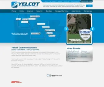 Yelcot.com(Telephone, Internet, Cable TV, and Security System Providers) Screenshot