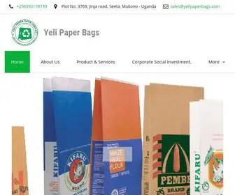 Yelipaperbags.com(Yeli) Screenshot