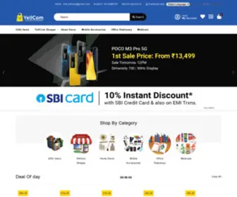 Yellcom.in(The Online Shopping Store) Screenshot