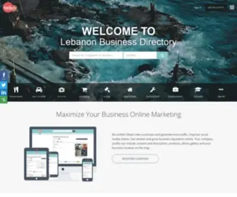 Yelleb.com(Lebanon Business Directory) Screenshot