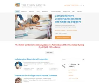 Yellincenter.com(The Yellin Center) Screenshot