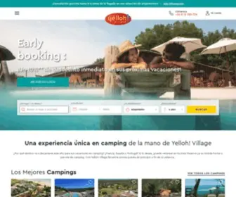 Yellohvillage.es(Camping vacaciones con Yelloh Village) Screenshot