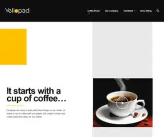 Yellopad.com(Coffee Room) Screenshot