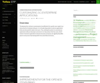 Yellow-ERP.com(Yellow ERP) Screenshot