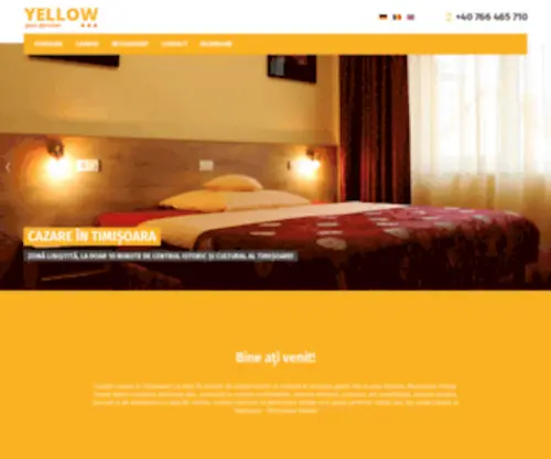 Yellow-Hotel.ro(Yellow Hotel) Screenshot