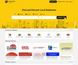 Yellow-Pages.ph(The Philippines Top Online Business Directory) Screenshot