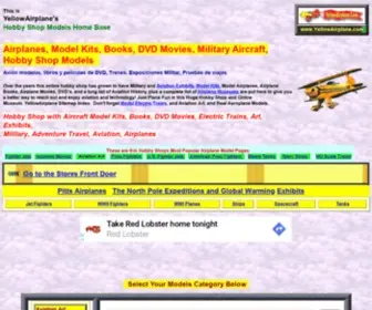 Yellowairplane.com(Hobby Shop) Screenshot