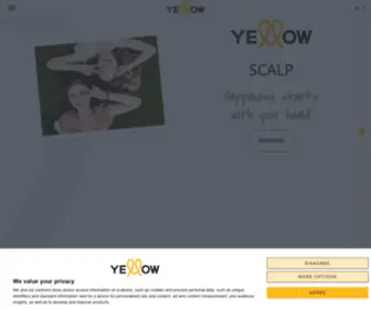 Yellowalfaparfgroup.com(THE NEW 100 % PROFESSIONAL SYSTEM) Screenshot