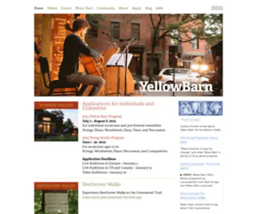 Yellowbarn.org(Yellowbarn) Screenshot