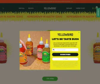 Yellowbirdfoods.com(Yellowbird Sauce) Screenshot