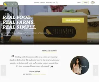 Yellowbirdfs.com(Yellowbird Foodshed) Screenshot