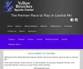 Yellowbreechessports.com(Your Place to Play in Central PA) Screenshot