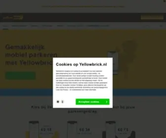 Yellowbrick.nl(De beste parkeer app voor mobiel parkeren) Screenshot