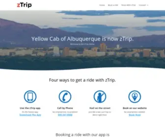 Yellowcabnm.com(New Mexico) Screenshot