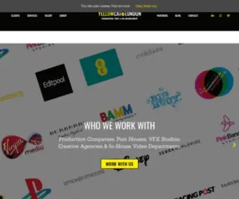 Yellowcatrecruitment.co.uk(Production, Post & VFX Recruitment Agency London) Screenshot