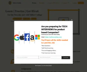 Yellowcoding.com(Yellow Coding) Screenshot