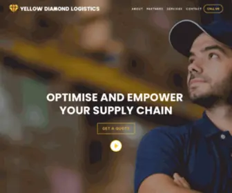 Yellowdiamondconsulting.com(Yellow Diamond Logistics) Screenshot