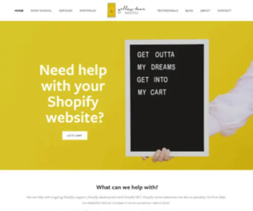 Yellowdoordigital.com.au(Geelong Digital Marketing) Screenshot