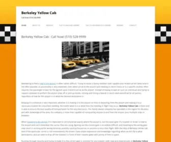 Yellowexpresscab.net(Berkeley Yellow Cab) Screenshot