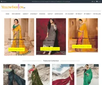Yellowfashion.in(Online Diwali Shopping for New Designer Sarees in India) Screenshot