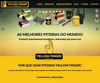 Yellowfinger.com.br(Yellow Finger) Screenshot