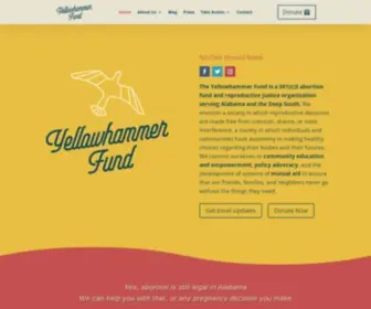 Yellowhammerfund.org(Yellowhammer Fund) Screenshot