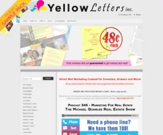 Yellowletters.com(Yellow Letters) Screenshot