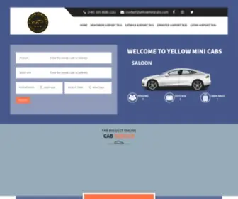 Yellowminicabs.com(Yellow Minicabs Airport Taxis Service) Screenshot