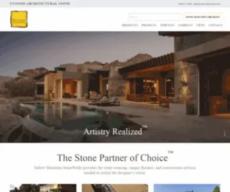 Yellowmountain.com(Yellow Mountain StoneWorks) Screenshot