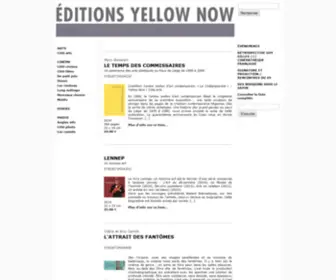 Yellownow.be(YELLOW) Screenshot