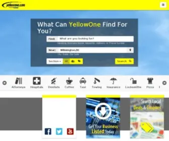 Yellowone.com(Superpages THE Local Business Directory) Screenshot