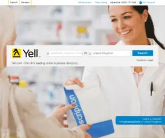 Yellowpages.co.uk(The UK's local business search engine) Screenshot