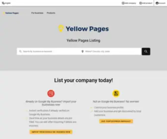 Yellowpages.do(Yellow Pages Dominikana) Screenshot