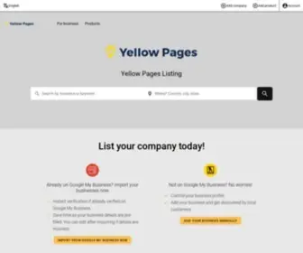 Yellowpages.net(Yellow Pages Network) Screenshot