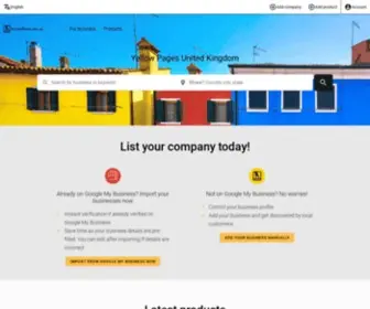 Yellowpages.org.uk(Yellow Pages United Kingdom) Screenshot