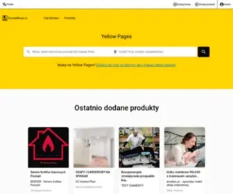 Yellowpages.pl(Znajdź produkty wysokiej jakości. Połącz się bezpośrednio z dostawcami. Yellow Pages) Screenshot