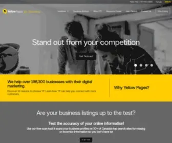 Yellowpages360Solution.ca(Advertise Online with Yellow Pages 360 Solution) Screenshot