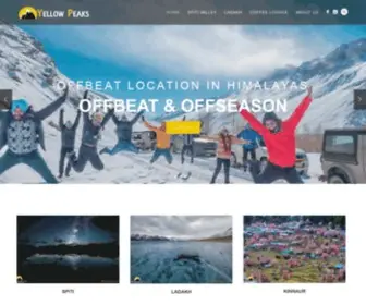 Yellowpeaks.com(Tour Operator in Spiti) Screenshot