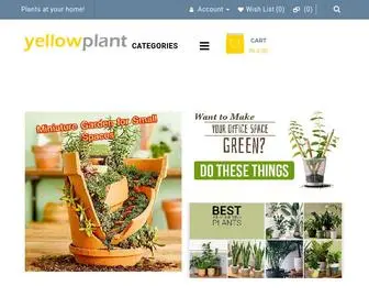 Yellowplant.in(Online Plant Store) Screenshot