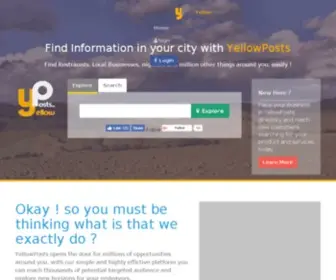 Yellowposts.com(Yellowposts) Screenshot