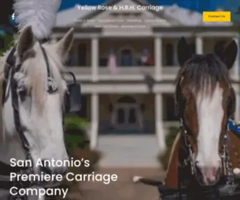 Yellowrosecarriage.com(Yellow Rose & H.R.H) Screenshot