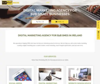 Yellowrulermarketing.ie(Digital Marketing Agency B2B) Screenshot