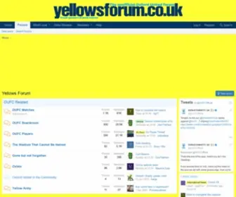 Yellowsforum.co.uk(Yellows Forum) Screenshot