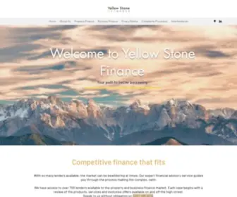 Yellowstonefinance.com(Commercial Finance Brokers) Screenshot