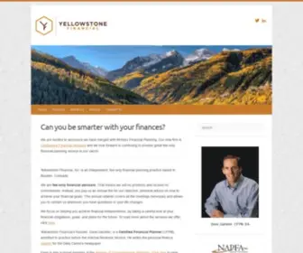 Yellowstonefinancial.com(Yellowstone Financial) Screenshot
