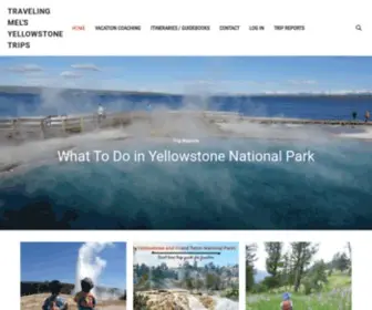 Yellowstonetrips.com(TRAVELING MEL'S YELLOWSTONE TRIPS) Screenshot