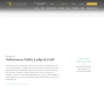 Yellowstonevalleylodge.com(Livingston MT Lodging) Screenshot